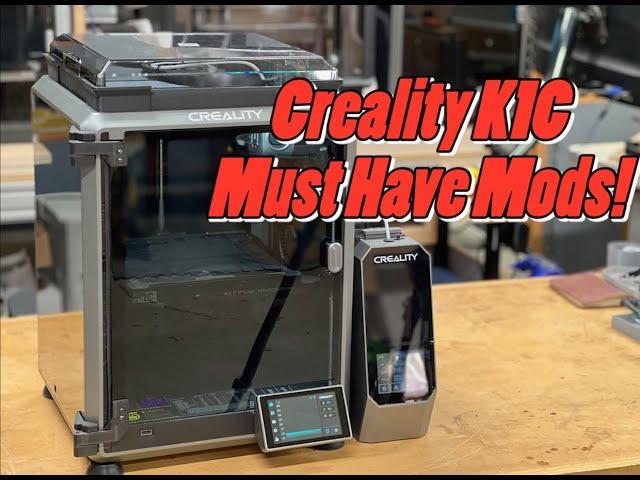 Necessary Upgrades For Your Creality K1C/K1 3D Printer