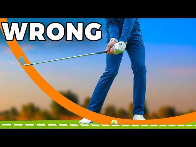 DON’T Hit Down on the Golf Ball, Do This Instead