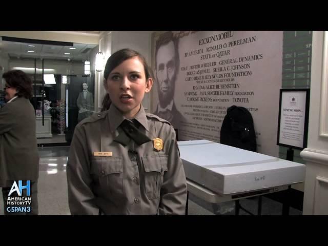 American Artifacts Clip: President Lincoln's Overcoat - Yana Jaffe, Park Ranger