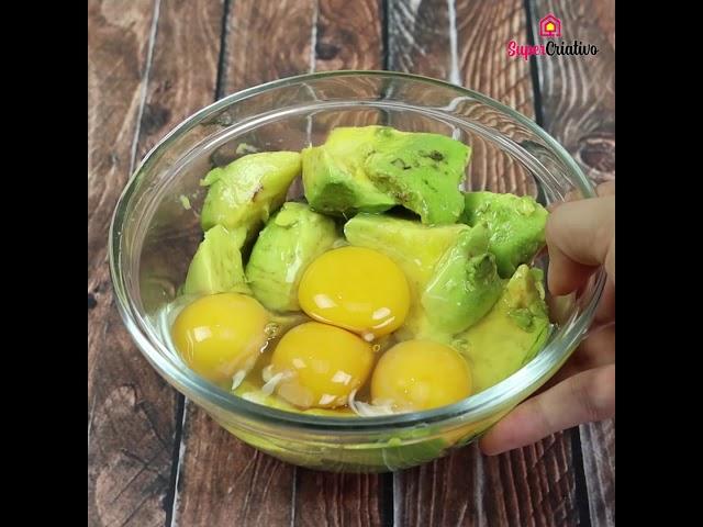 SUPER RECIPES | ADDED EGGS TO THE AVOCADO, SEE WHAT DELIGHT IT IS!