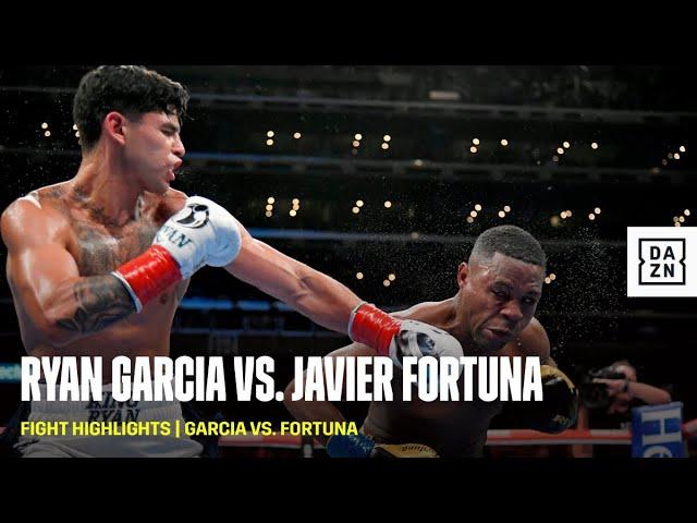 VICIOUS KO | Ryan Garcia makes a statement against Javier Fortuna (Highlights)