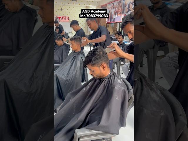 AGD Academy | simple Haircut | haircut training | salon academy ￼