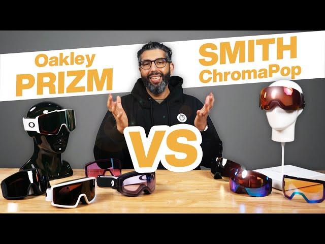 Is Oakley PRIZM better than SMITH ChromaPop?