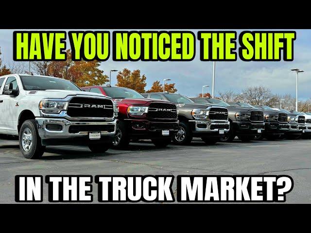 Have You Noticed The Shift In The Truck Market???