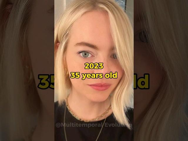 EMMA STONE DEVOLUTION (2023-2005) #shorts