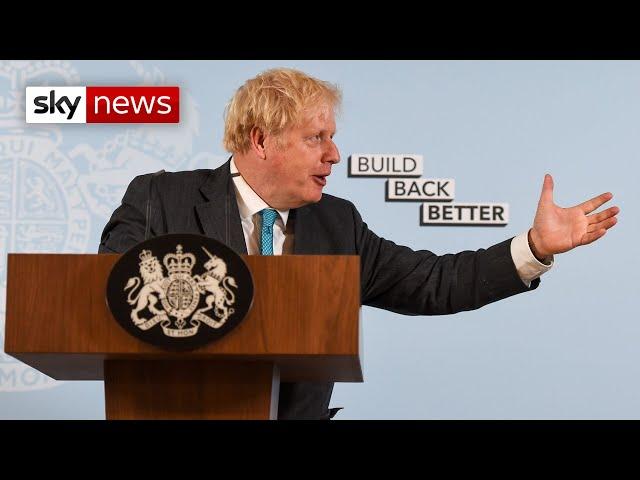 In full: Boris Johnson's 'Build Back Better' speech