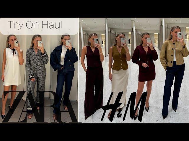 Huge ZARA and H&M ** | TRY ON HAUL | **