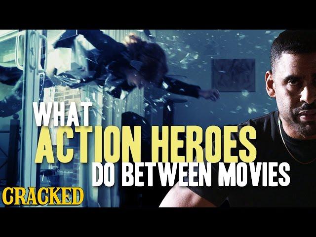 What Action Heroes Do Between Movies