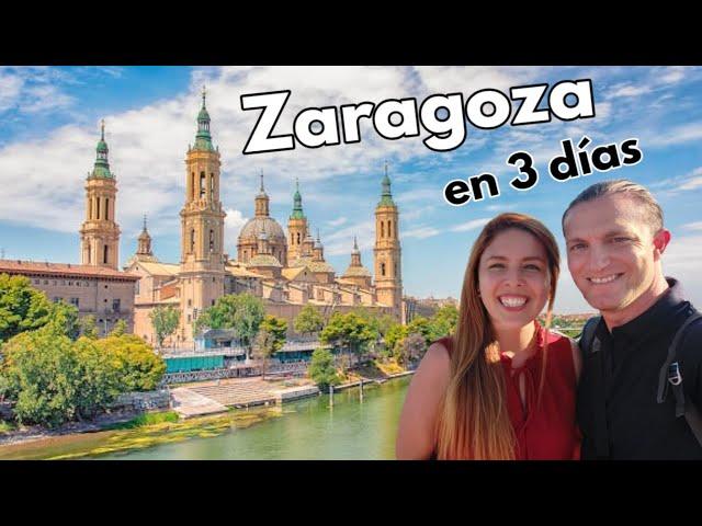 ZARAGOZA en 3 días ¿Qué ver y hacer?  GUÍA DE VIAJE (4K) Aragón - España