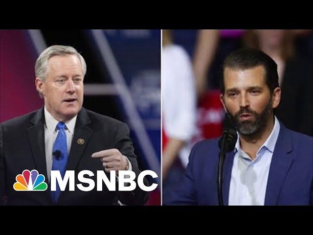 Busted: Don Jr. Texted Trump Aide With Plot To Steal Election