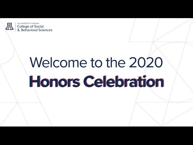 2020 Honors Celebration