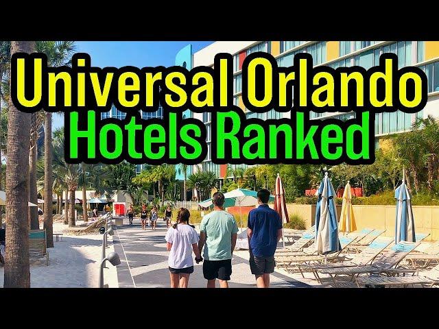 Universal Orlando Hotels Ranked from Worst to Best