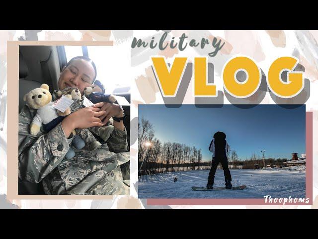 Military Vlog | A Day In My Air Force Life 2 ปีเต็มของการเป็น ทหารอเมริกา | Thoophoms