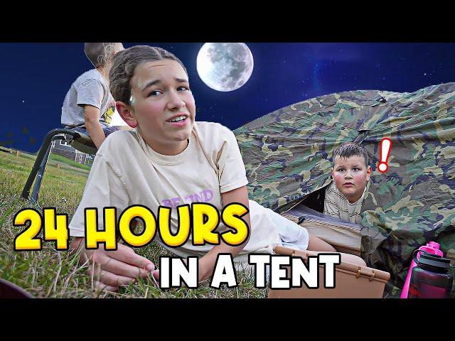 Last To SURVIVE OVERNIGHT In A TENT!! | JKREW