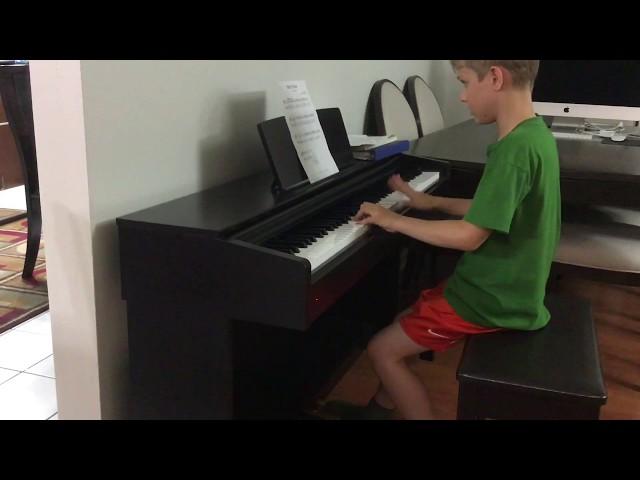 Baby shark by Pinkfong piano cover by Maxim vorobiev