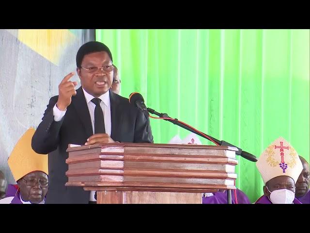 TANZANIA PRIME MINISTER KASSIM MAJALIWA'S FULL SPEECH AT LATE PRESIDENT MAGUFULI'S BURIAL CEREMONY!!