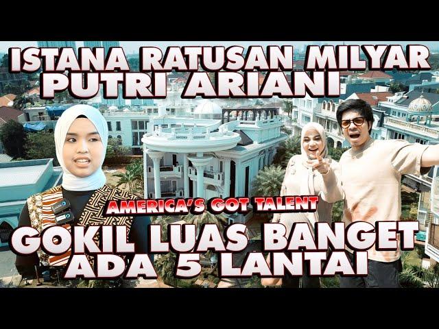 ISTANA PUTRI ARIANI RATUSAN MILYAR?! GOKIL ADA 5 LANTAI, ADA GRAND PIANO!! #grebekrumah