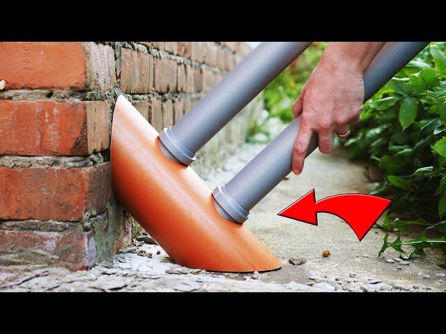 Idea from a plastic pipe that will appreciate millions of people!