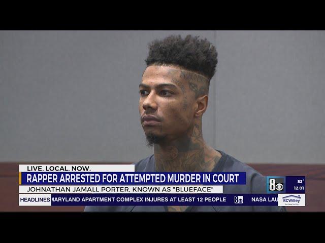 Blueface, rapper arrested on attempted murder charge, appears in court