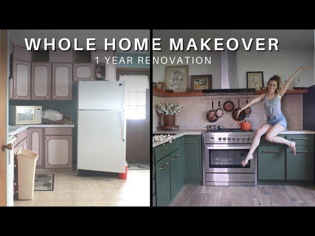 Whole Home Makeover | 1 Year Transformation House Remodel