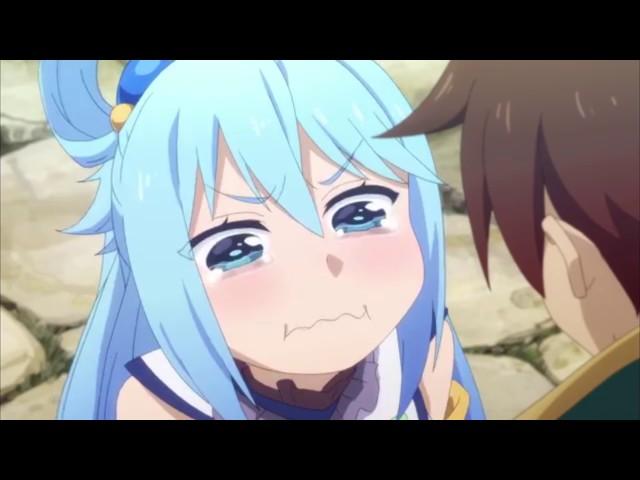 aqua's crying sounds like a baby seal