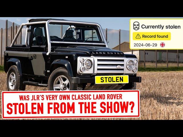 Was JLR's very own Land Rover Defender STOLEN at Billing Off Road Show...?!