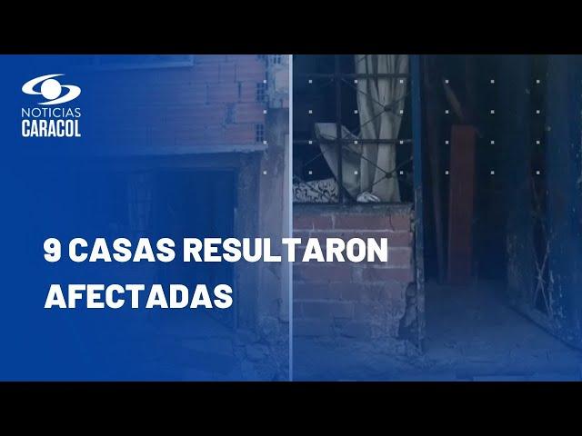 Desconocidos arrojaron una granada contra una vivienda en Bogotá