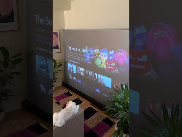 Transform Your Living Room into a Home Theater in 30 Seconds! #vividstorm #bohome.plantry