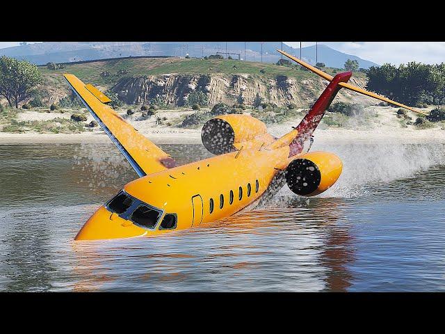 BEST OF 2020 Airplane Engine Failures Emergency Landings GTA 5