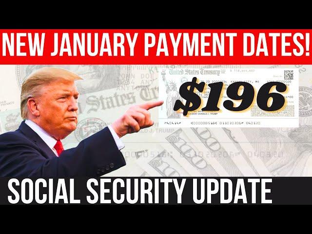 SOCIAL SECURITY JANUARY PAYMENT DATES! NEW CHANGES 2025! SSA SSI SSDI Payments | Social Security UPD