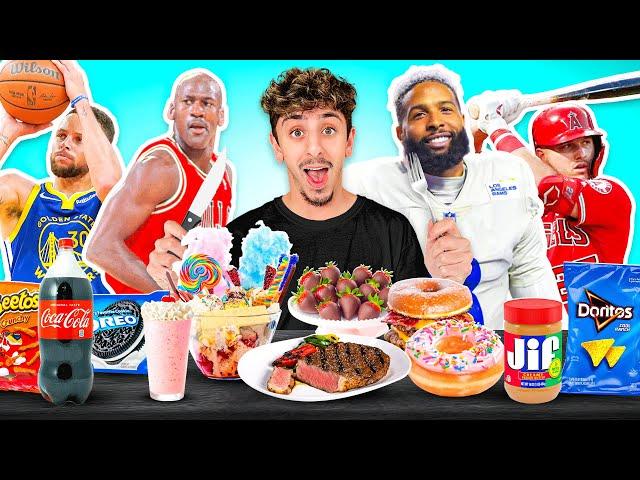 Letting Pro Athletes Decide What I Eat For 24 Hours