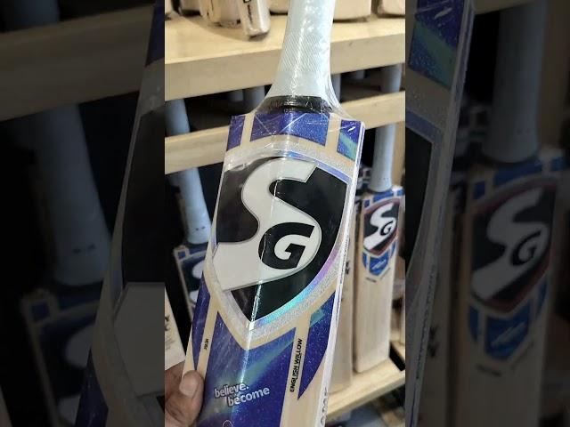 The  Power with  SG Hardik Pandya Flame English Willow Cricket Bat Men (With Sensor)! 