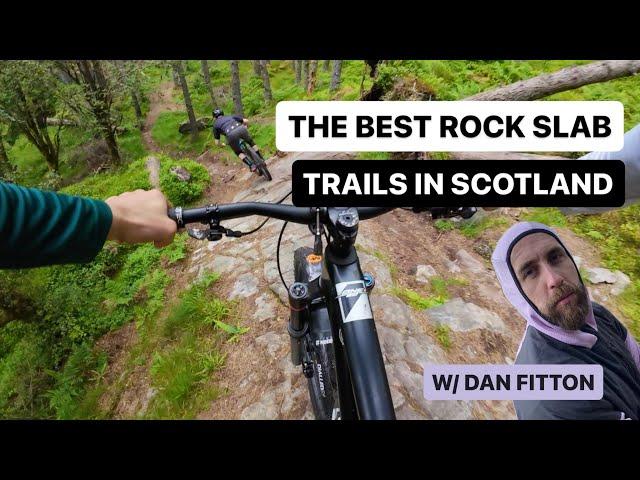 THE BEST ROCK SLAB TRAILS IN SCOTLAND | SCOLTY W/ DAN FITTON