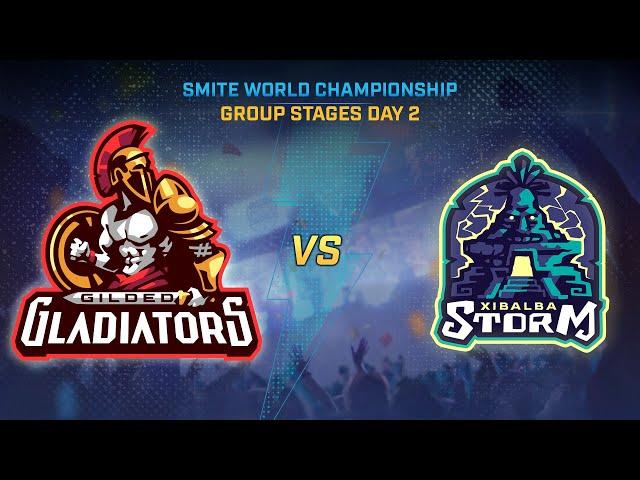 SMITE WORLD CHAMPIONSHIP: Group Stages Day 2 - Gilded Gladiators Vs Xibalba Storm