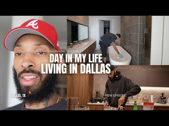 Days in my life: Living alone in Dallas | Calm and Productive