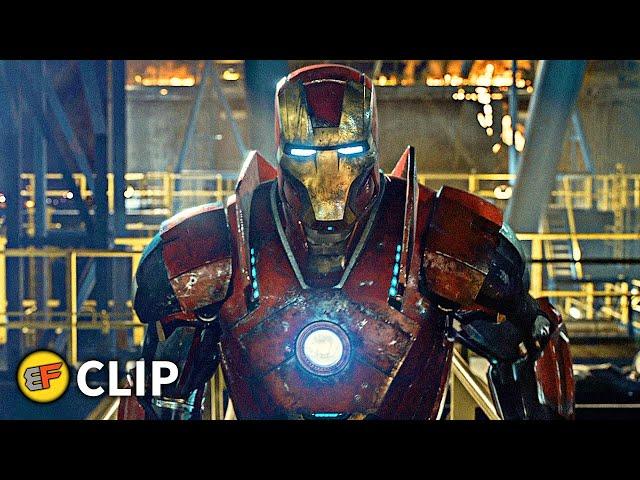 Iron Man vs Aldrich Killian - Final Battle Scene (Part 2) | Iron Man 3 (2013) Movie Clip HD 4K