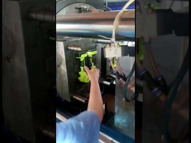 Inside Plastic Parts Manufacturing Factory: Two Color Injection Molding