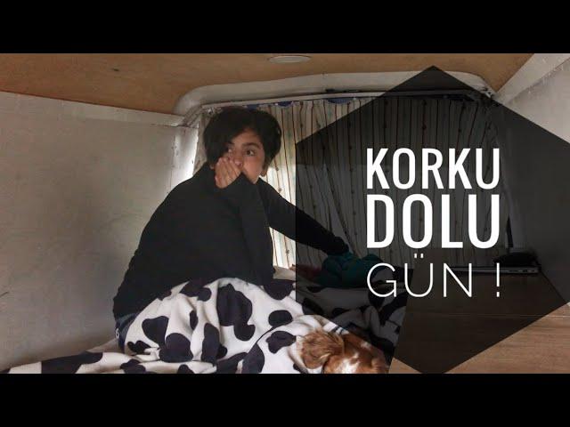KARADENİZ FIRTINASINDA KARAVANDA MAHSUR KALDIM! Korku Dolu Gün