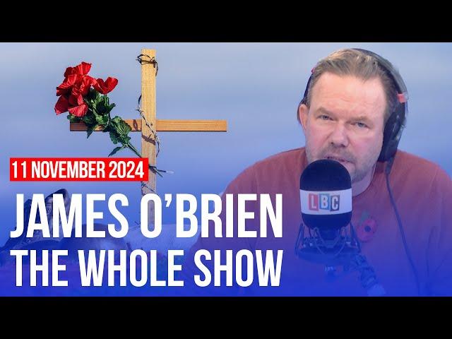 The weaponisation of the poppy | James O’Brien - The Whole Show