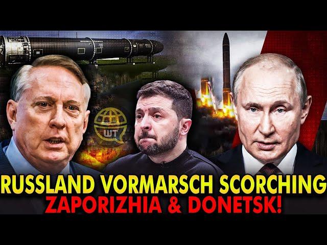 Douglas Macgregor: Zaporizhzhia verbrannt, Donetsk ausgelöscht - Russlands Angriff nimmt zu!