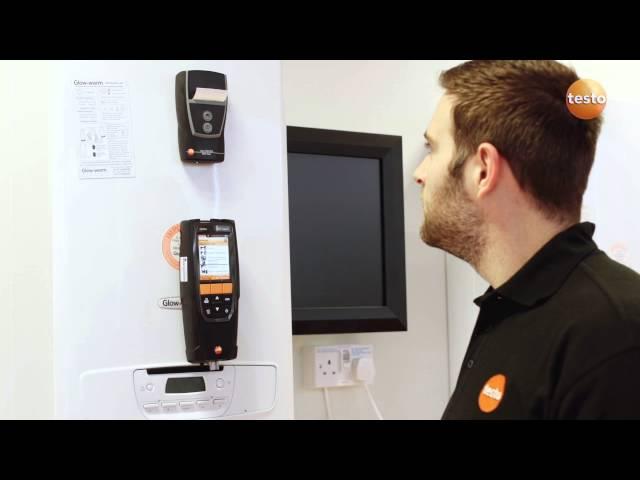 Testo 320B Flue Gas Analyser - Flue Gas Measurement
