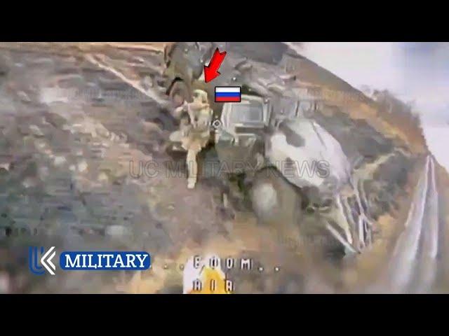 Ukrainian FPV drones brutally blow up Russian marine infantry in surprise frontline attack