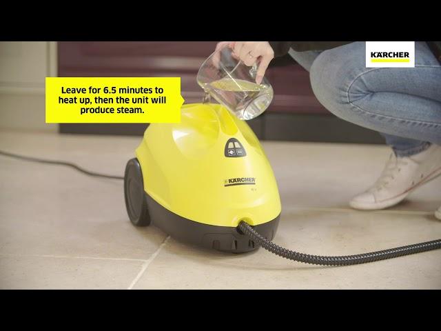 Karcher SC2 Home Steam Cleaner - How To Fill The Water Tank