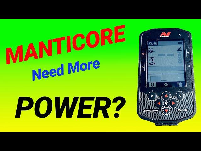 Minelab Manticore / Anker 321 Power Bank Review