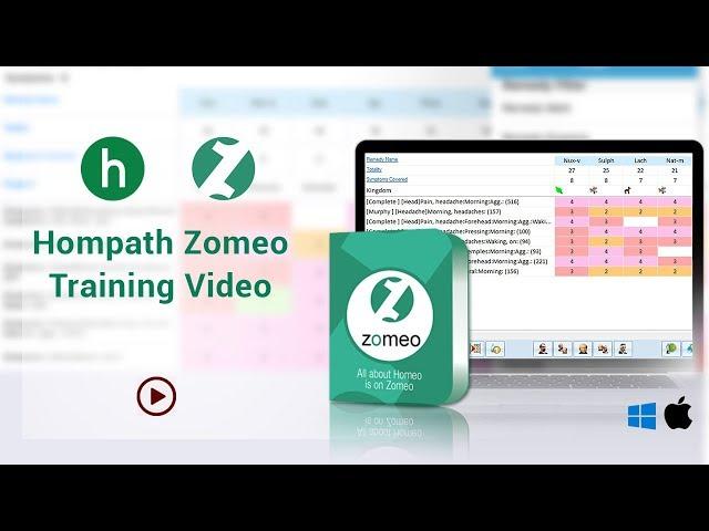 Training Video of Hompath Zomeo Homeopathy Software