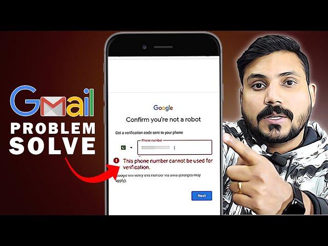 Fix This Phone Number Cannot be Used for Verification | Gmail Number Verification Problem Solve