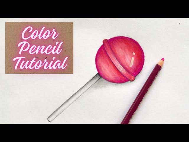 Lollipop | Colored Pencil Tutorial