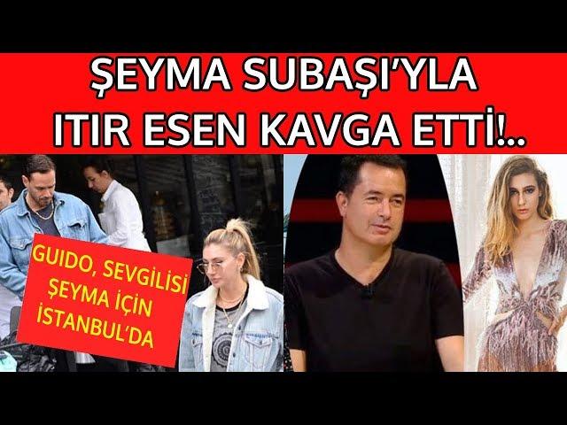 ŞEYMA SUBAŞI’YLA  ITIR ESEN KAVGA ETTİ!..