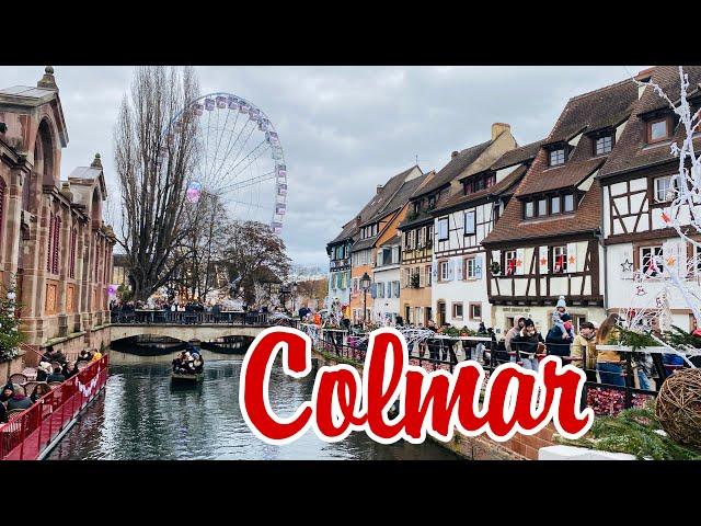 Magical Christmas in Colmar, France  | Alsace Region | Walking Tour