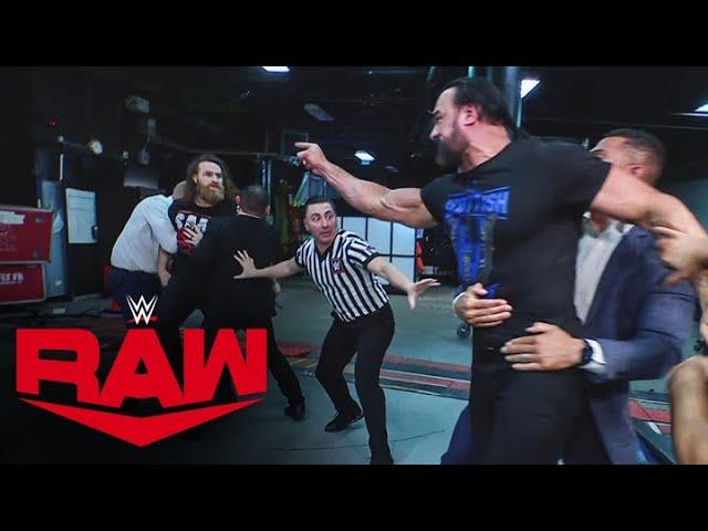 Sami Zayn incites backstage brawl with Drew Mcintyre: Raw highlights, Dec. 16, 2024